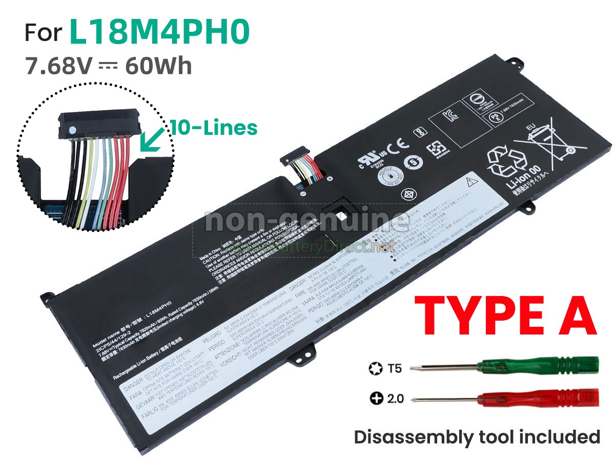 replacement Lenovo YOGA C940-14IIL-81Q9009PMX battery