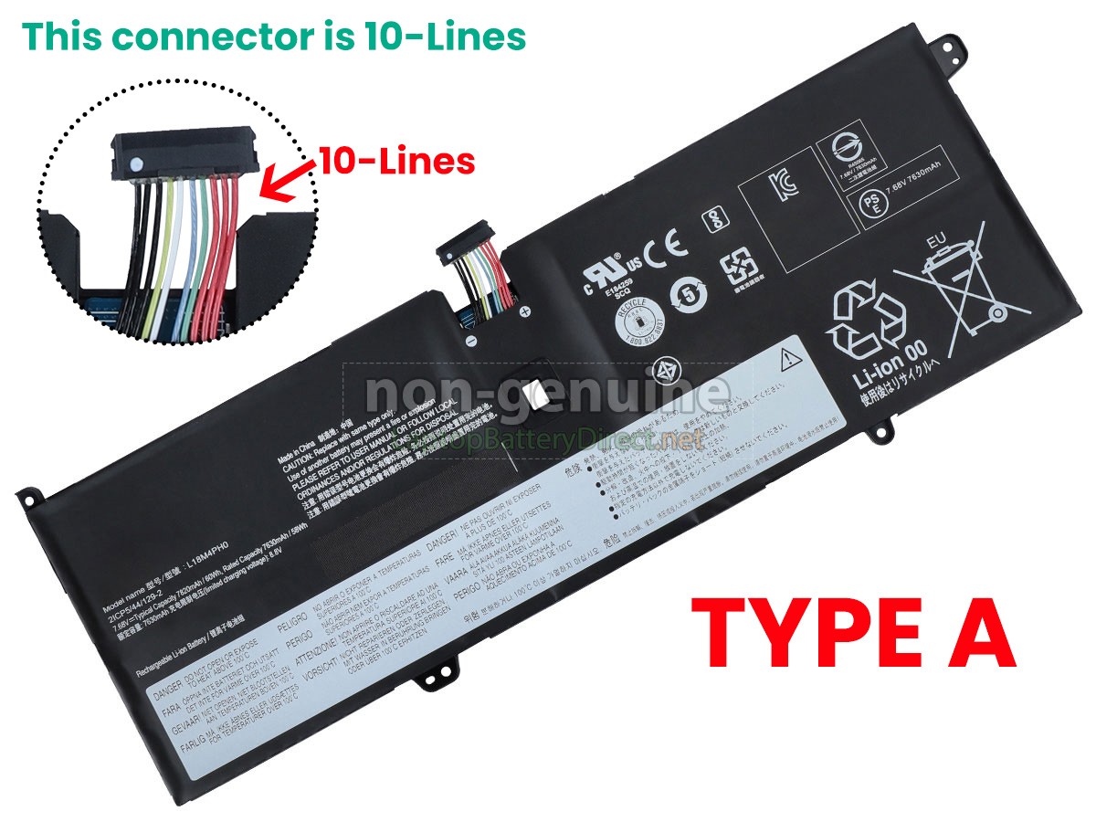 replacement Lenovo YOGA C940-14IIL-81Q9009PMX battery