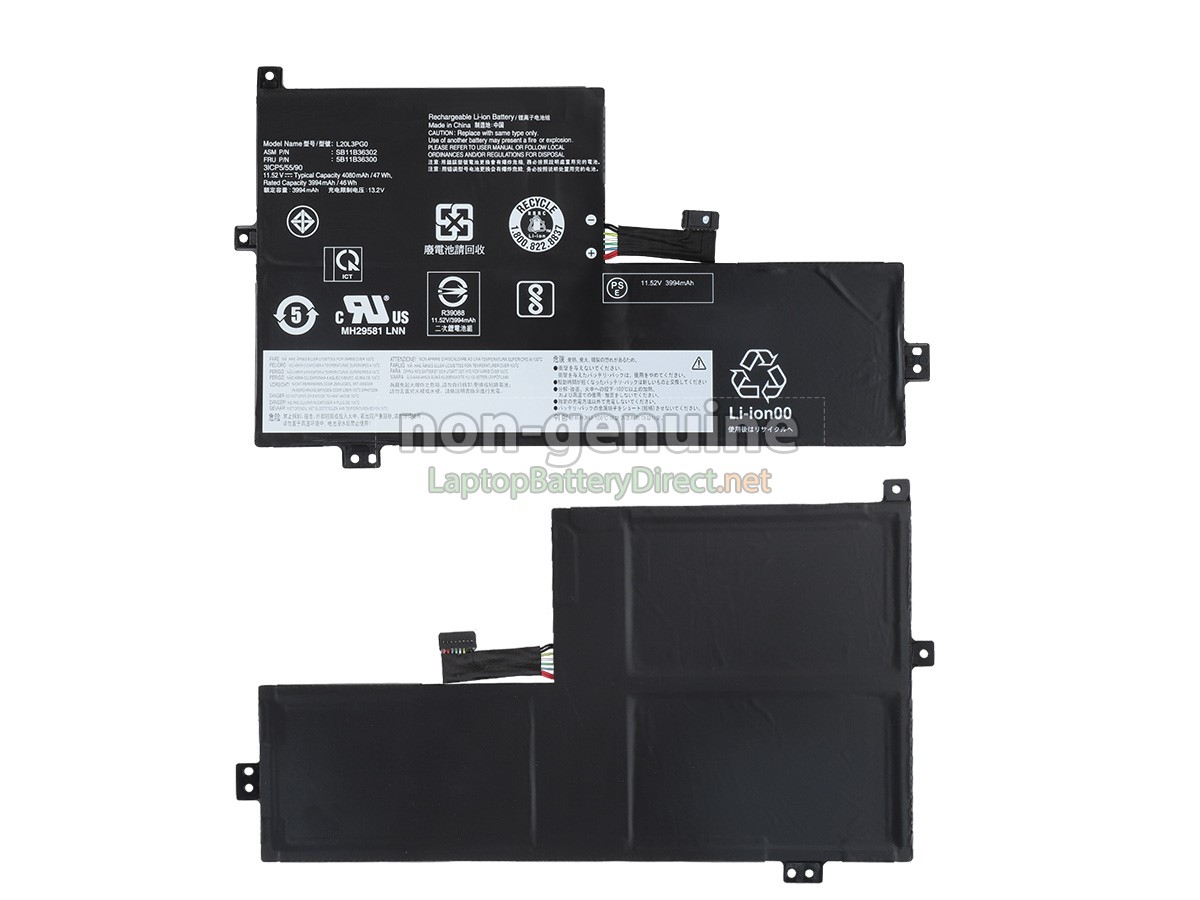 replacement Lenovo 100E Chromebook GEN 3-82J8 battery