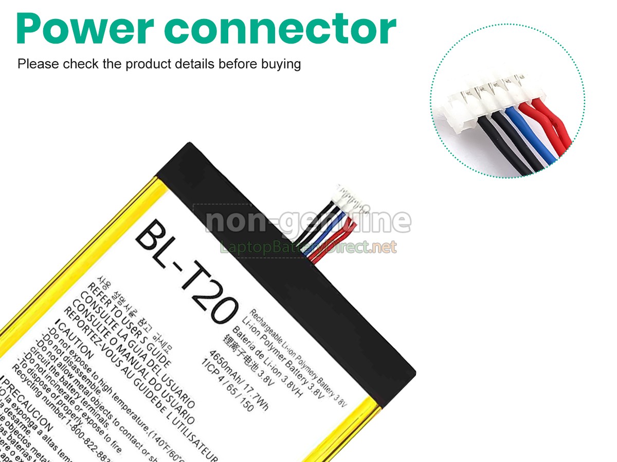 replacement LG BL-T20 battery