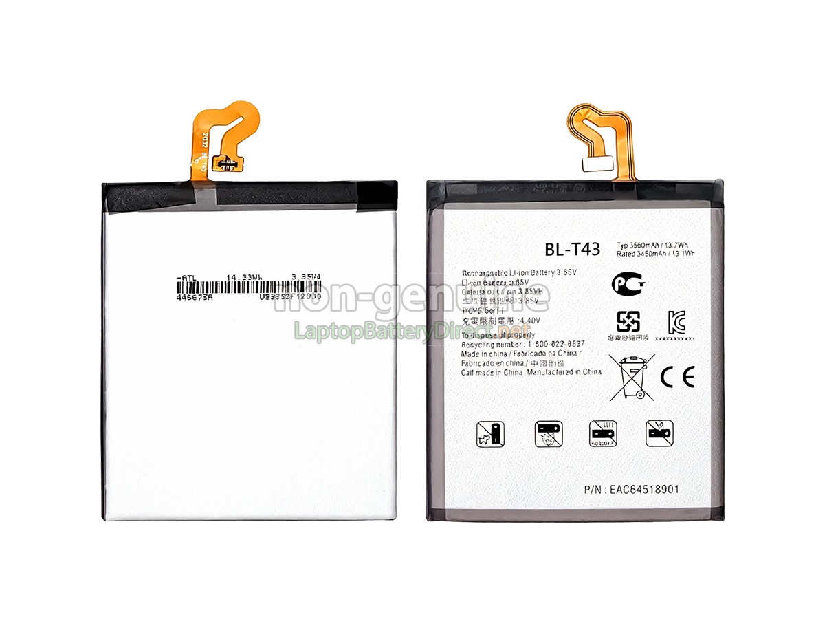 replacement LG BL-T43 battery
