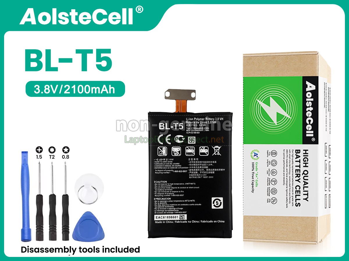 replacement LG BL-T5 battery