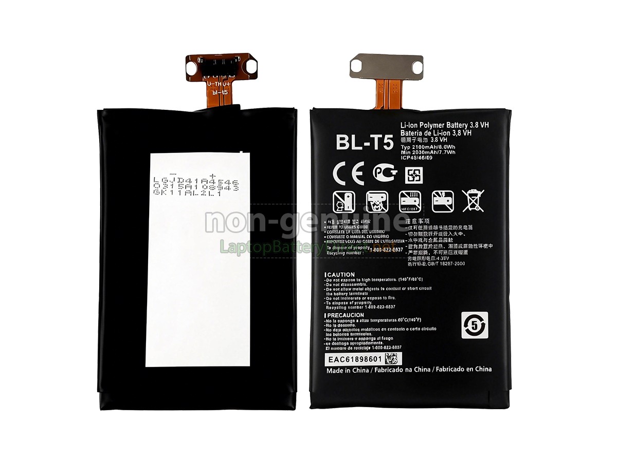 replacement LG BL-T5 battery