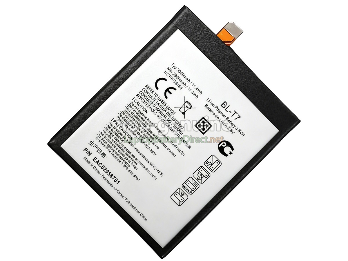 replacement LG BL-T7 battery
