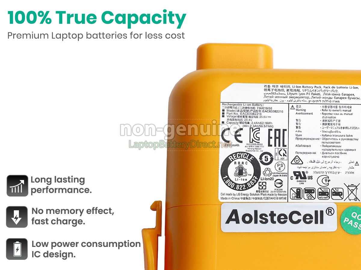 replacement LG A9T-ULTRA battery