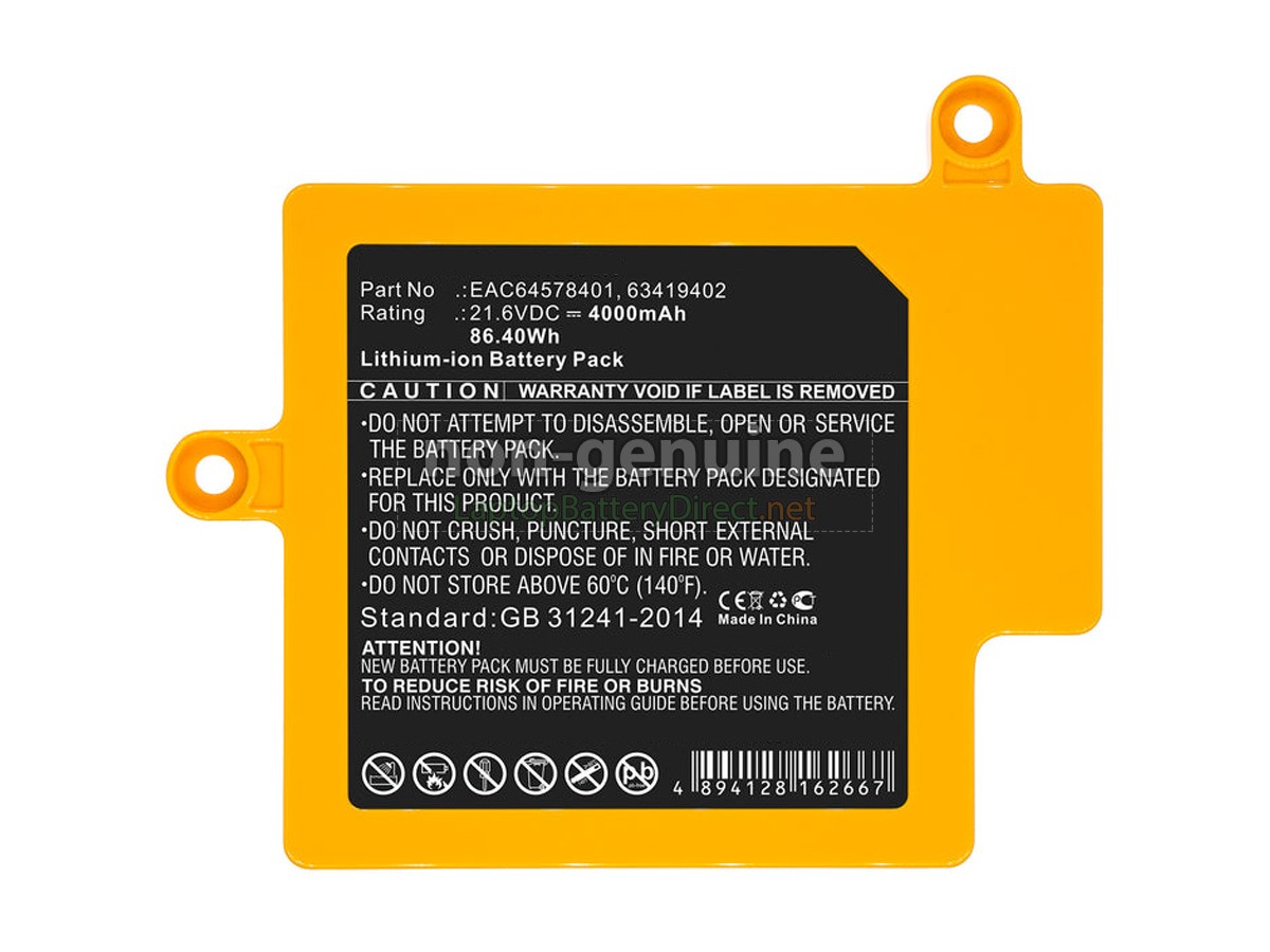 replacement LG EAC63419403 battery
