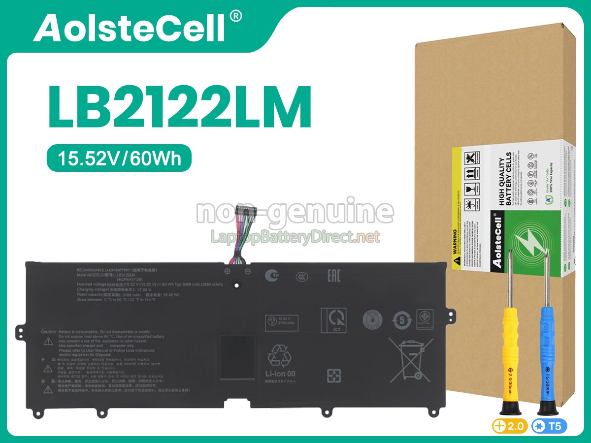 replacement LG GRAM 15 15Z90RT-MA53J battery