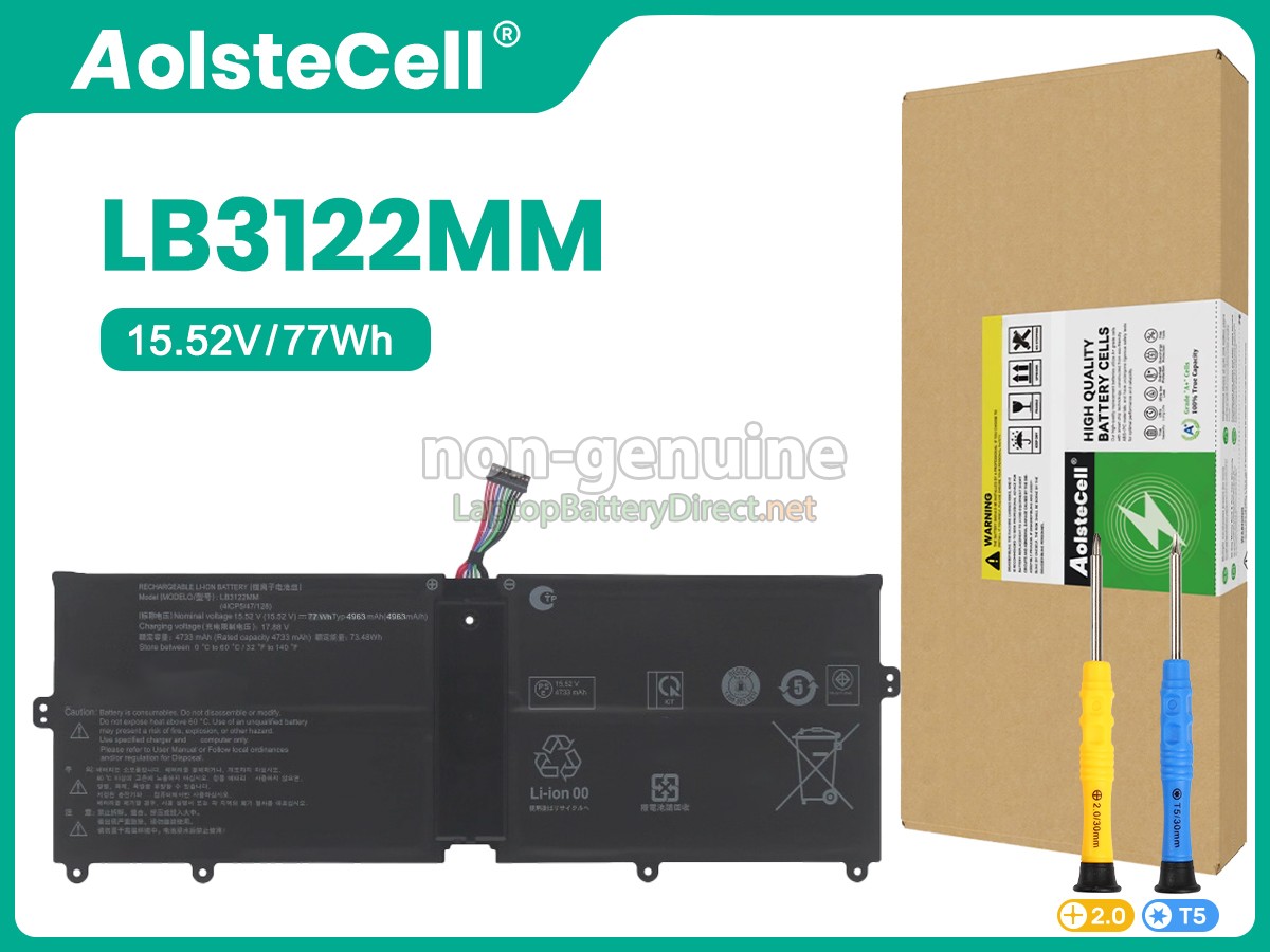 replacement LG GRAM 16Z90S-G.AA78A1 battery