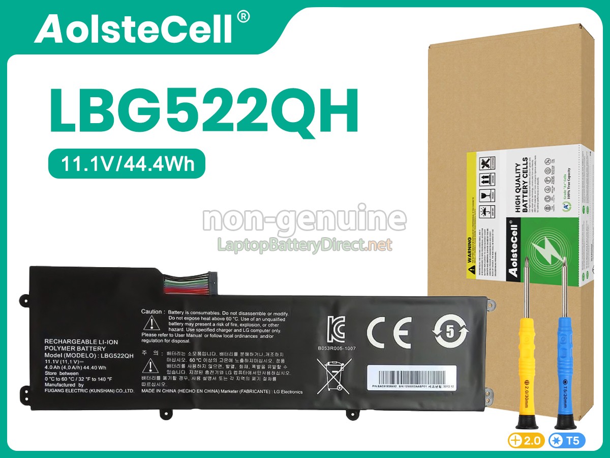 replacement LG Z360-GH60K battery