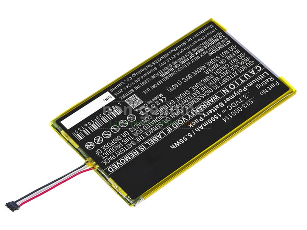 replacement Logitech 533-000114 battery