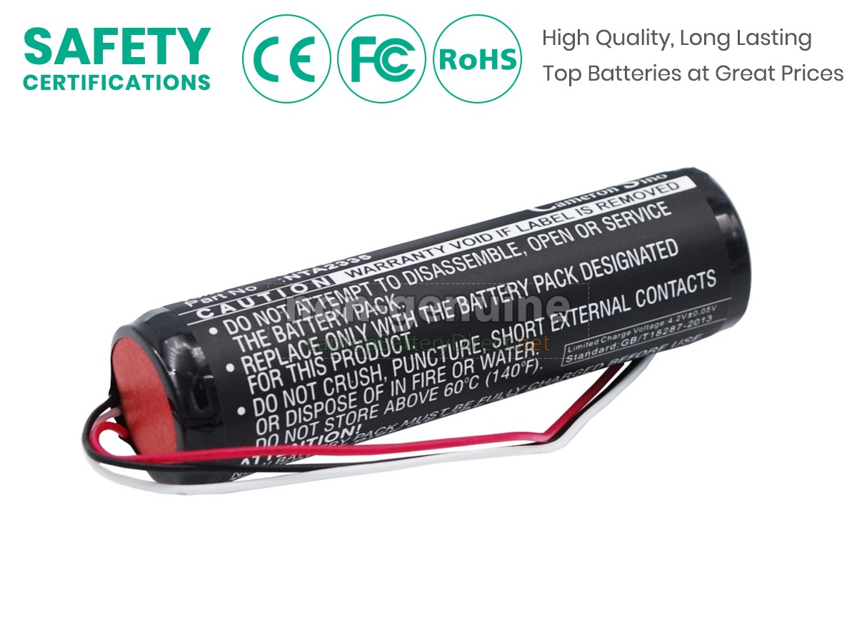 replacement Logitech MM50 battery