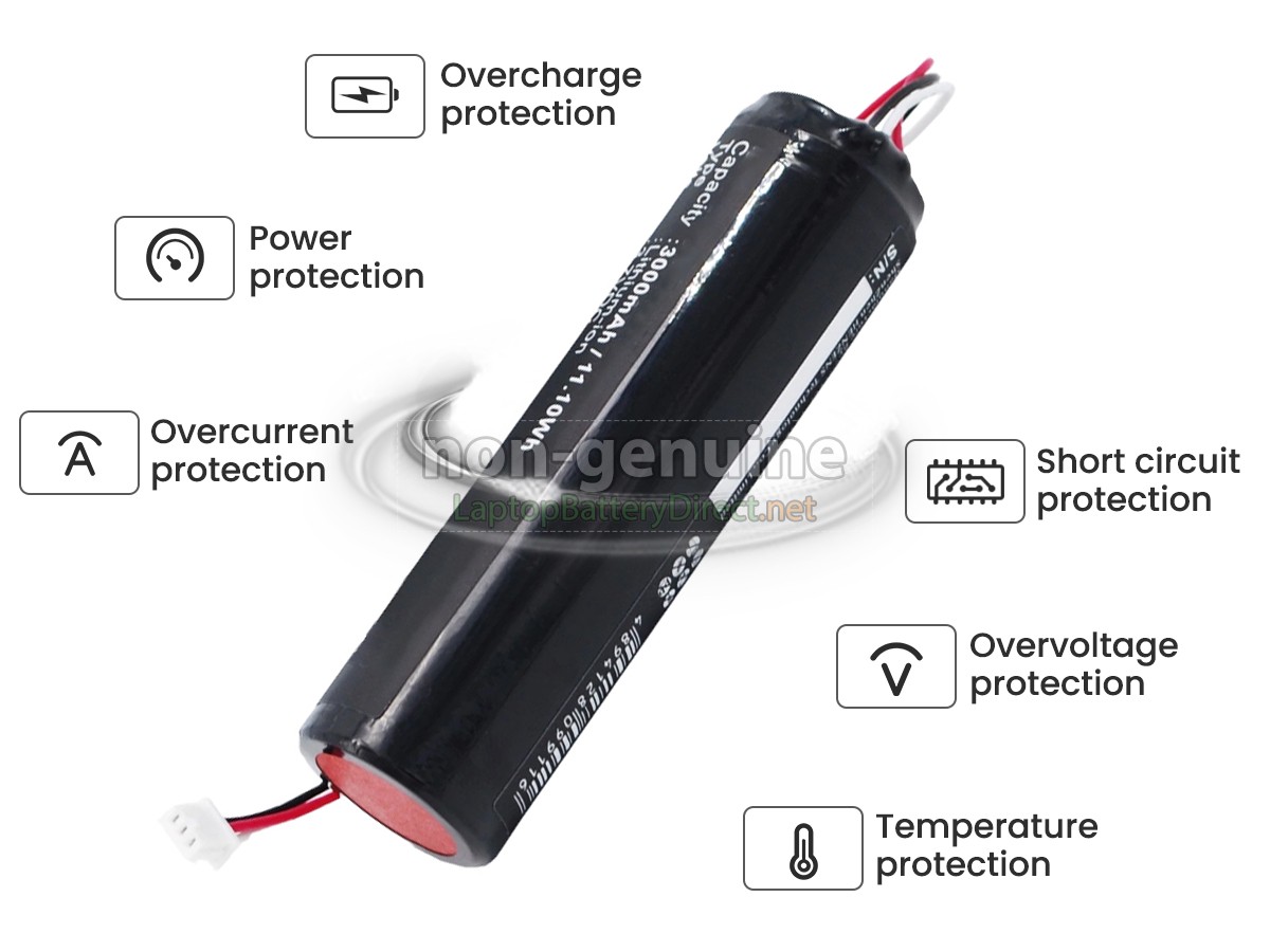 replacement Logitech MM50 battery
