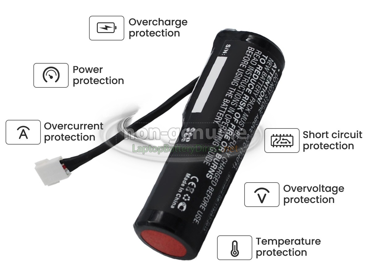 replacement Logitech MM50 battery
