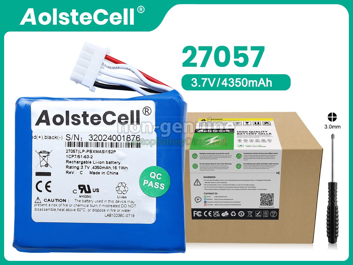 replacement Masimo 31933000284 battery