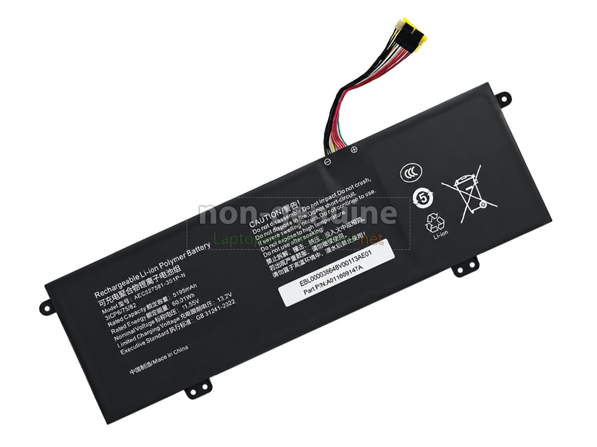 replacement Mechrevo 14 AIR 14A-7BB4U battery