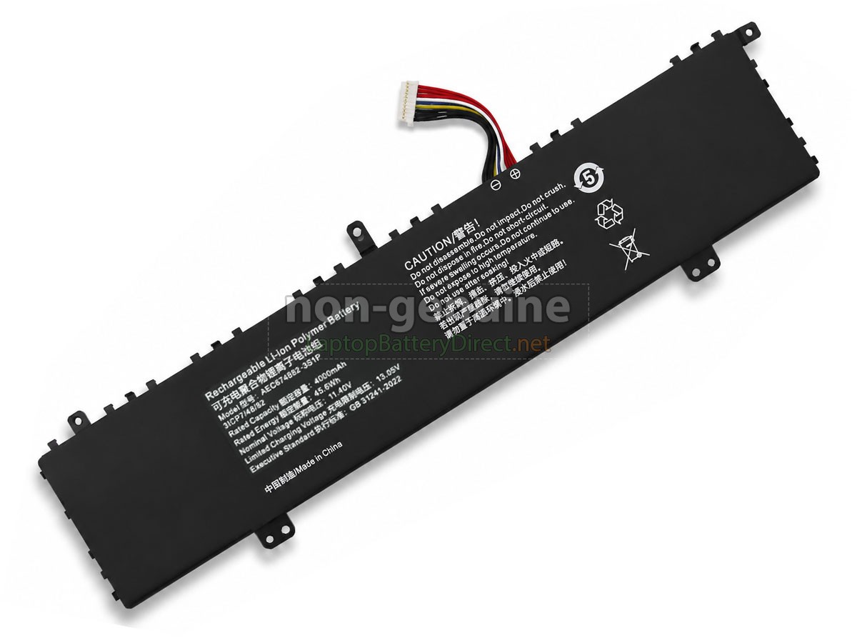 replacement Mechrevo AEC674882-3S1P battery
