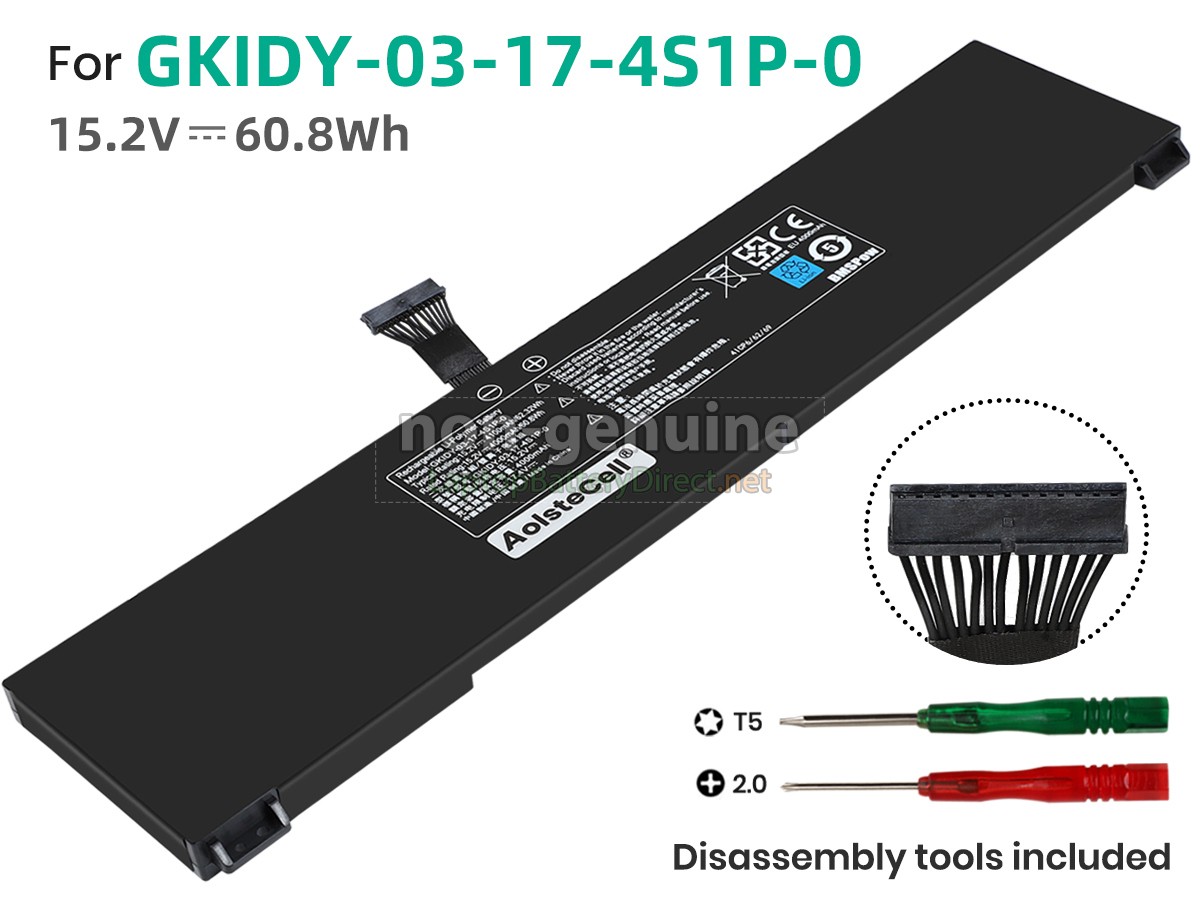 replacement Mechrevo GKIDY-03-17-4S1P-0 battery