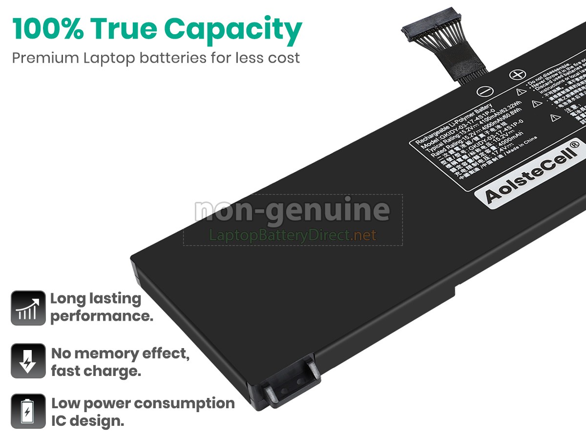 replacement Mechrevo GKIDY-03-17-4S1P-0 battery