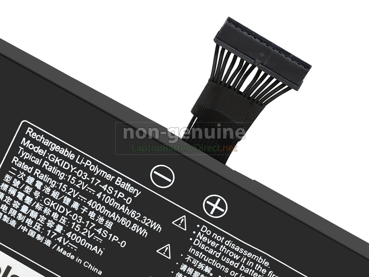 replacement Mechrevo GKIDY-03-17-4S1P-0 battery