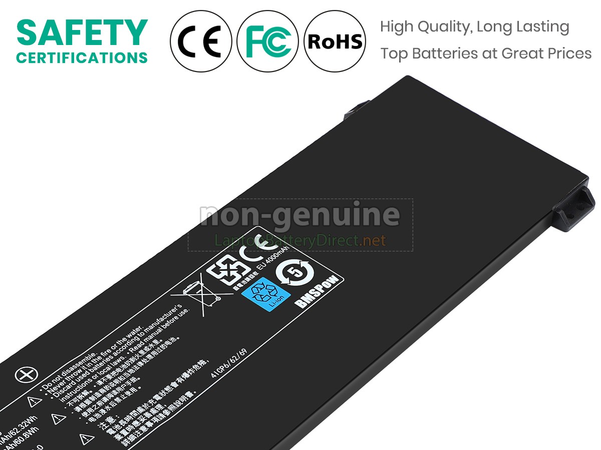 replacement Mechrevo GKIDY-03-17-4S1P-0 battery
