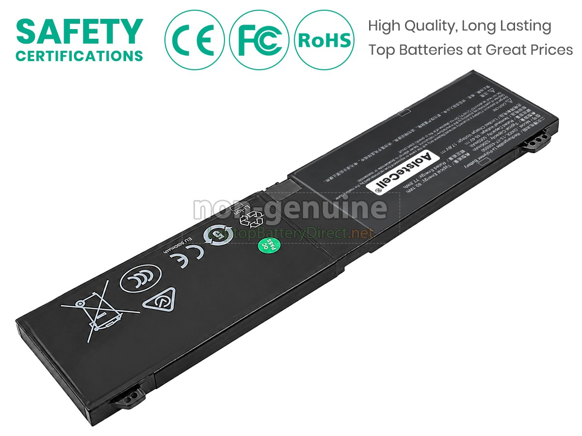 replacement Mechrevo AURORA X PRO battery