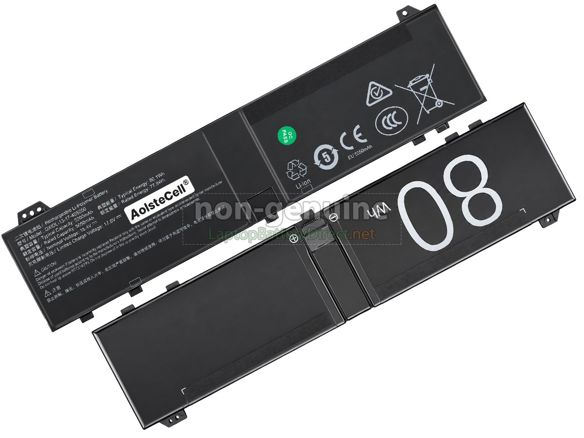 replacement Mechrevo AURORA X PRO battery