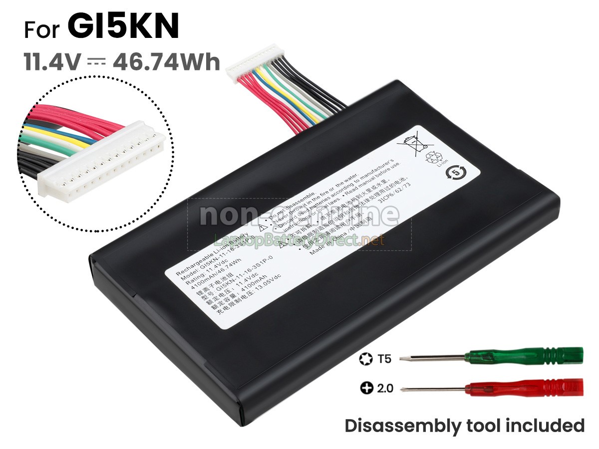 replacement Mechrevo GI5KN-11-16-3S1P-0 battery