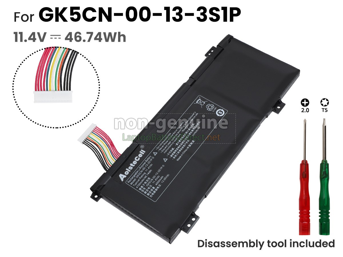 replacement Mechrevo GK5CN-11-16-3S1P-0 battery