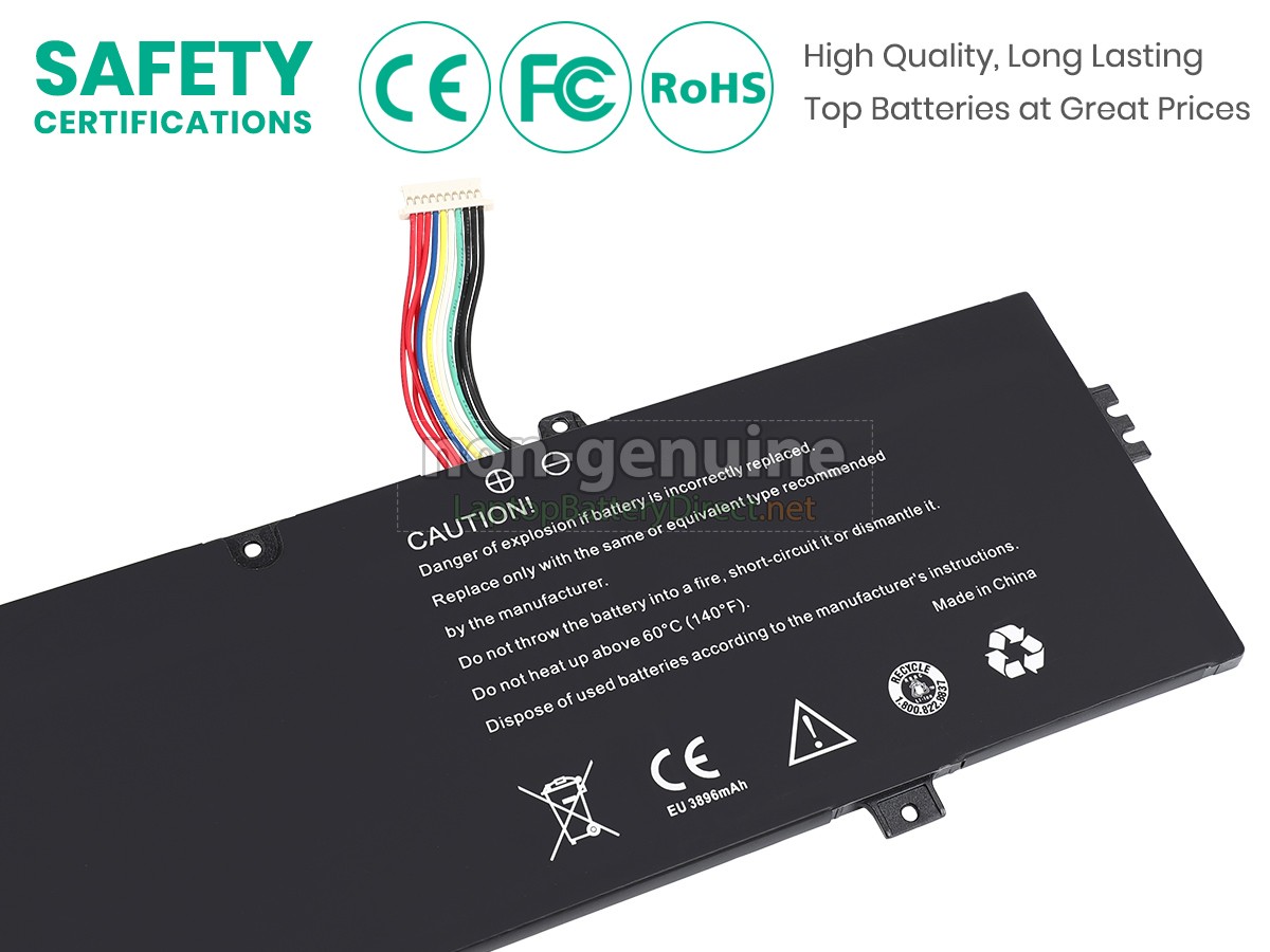 replacement Medion 456484-3S-1 battery