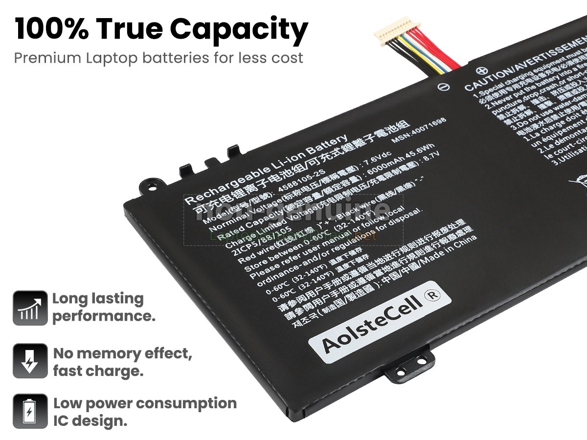 replacement Medion Akoya E15403 battery