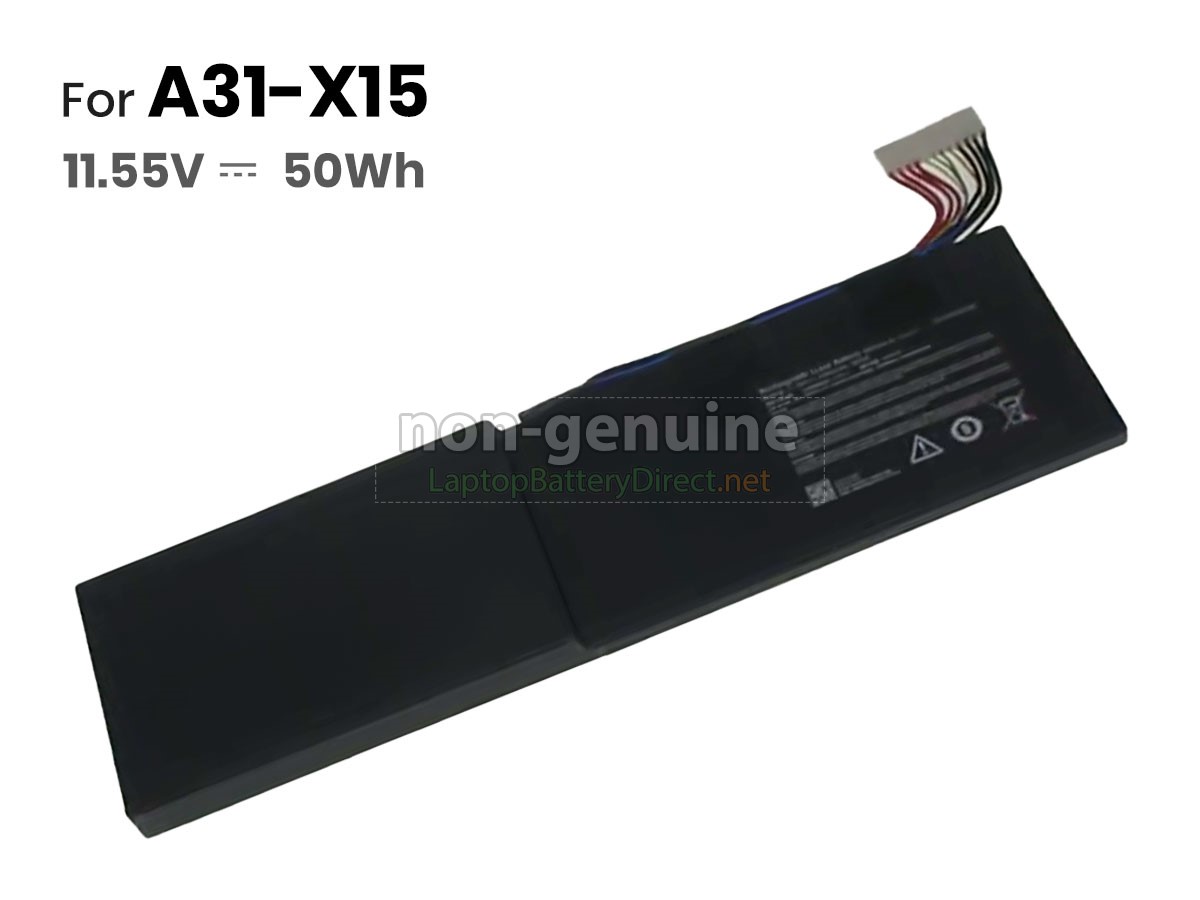 replacement Medion A31-X15 battery