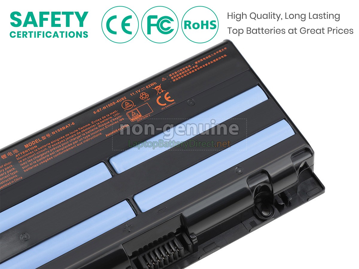 replacement Medion ERAZER X6601 battery