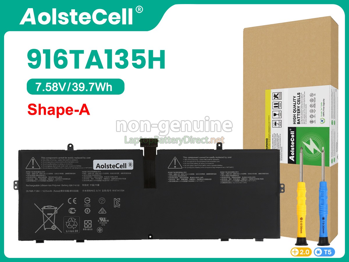 replacement Microsoft Surface LAPTOP STUDIO 1943 battery