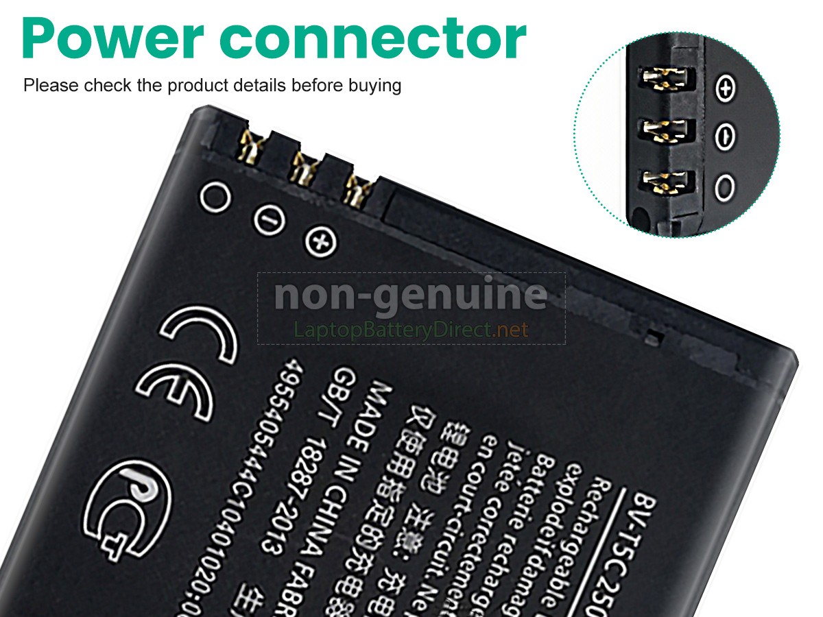 replacement Microsoft LUMIA 640 battery