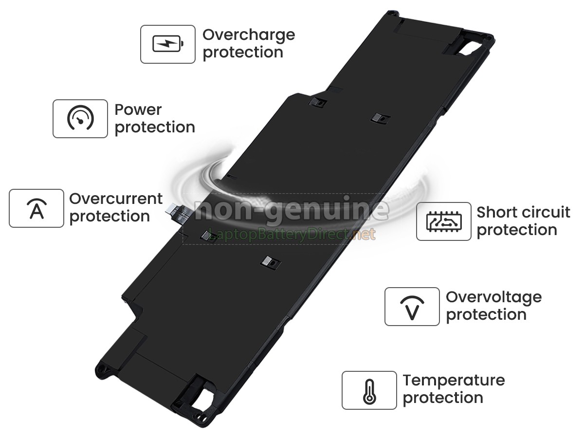 replacement Microsoft M1215498-017 battery