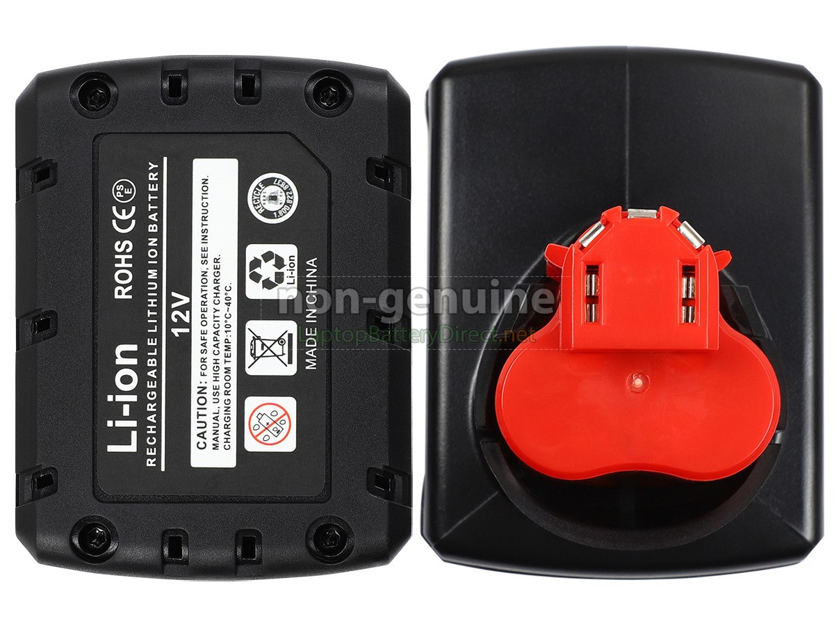 replacement Milwaukee 2524-20 battery