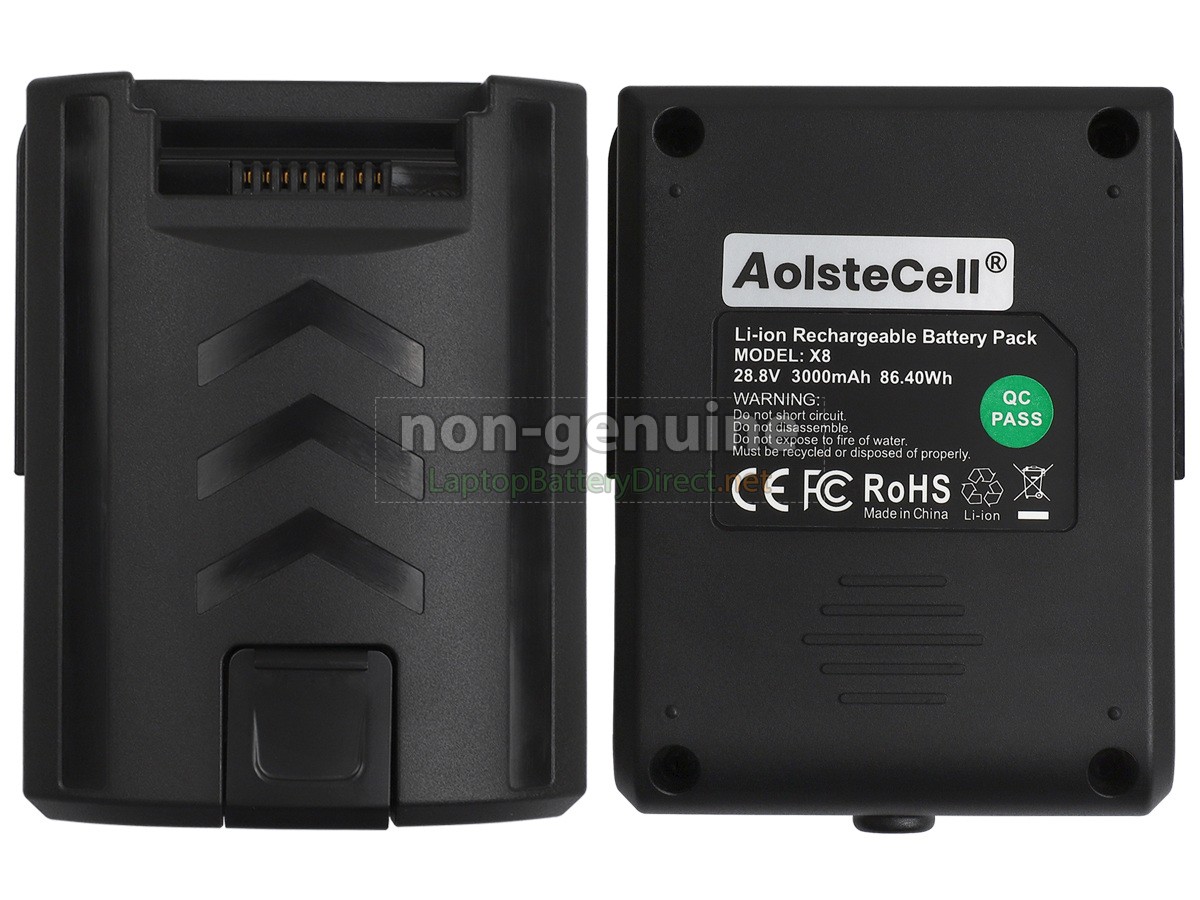replacement Moosoo X8PRO battery
