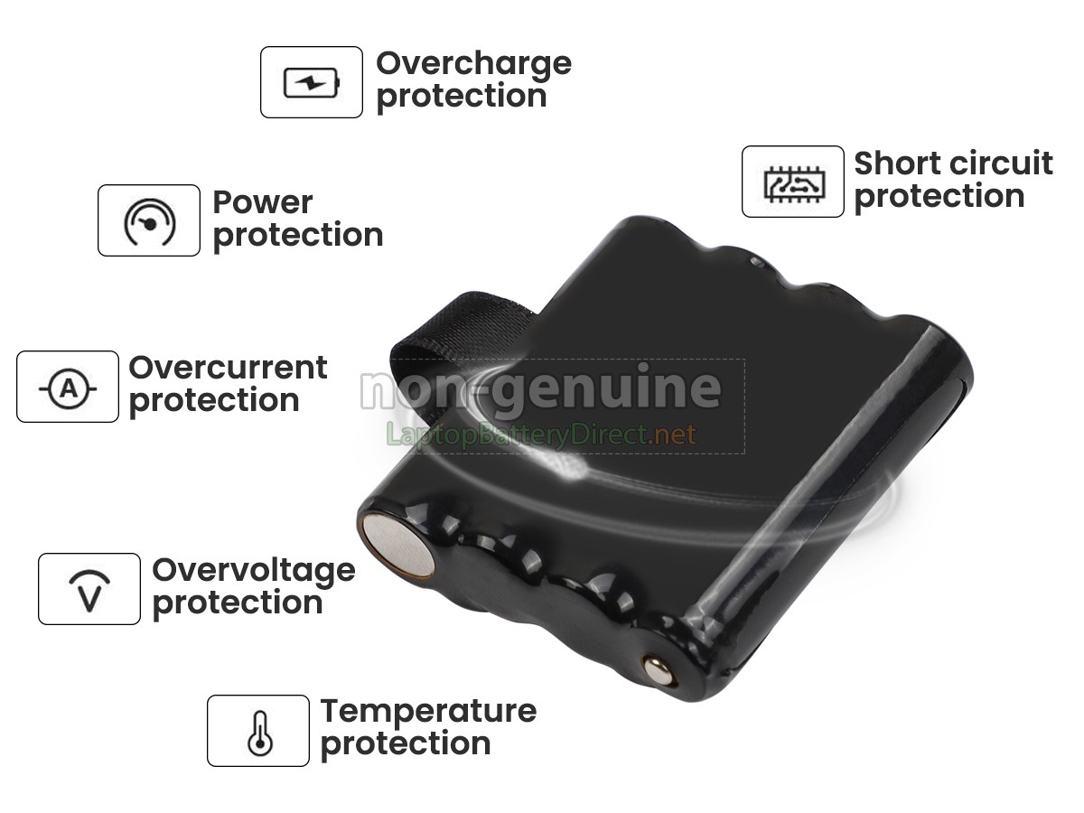 replacement Motorola GMRS680 battery