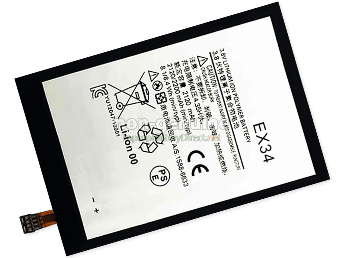 replacement Motorola EX34 battery