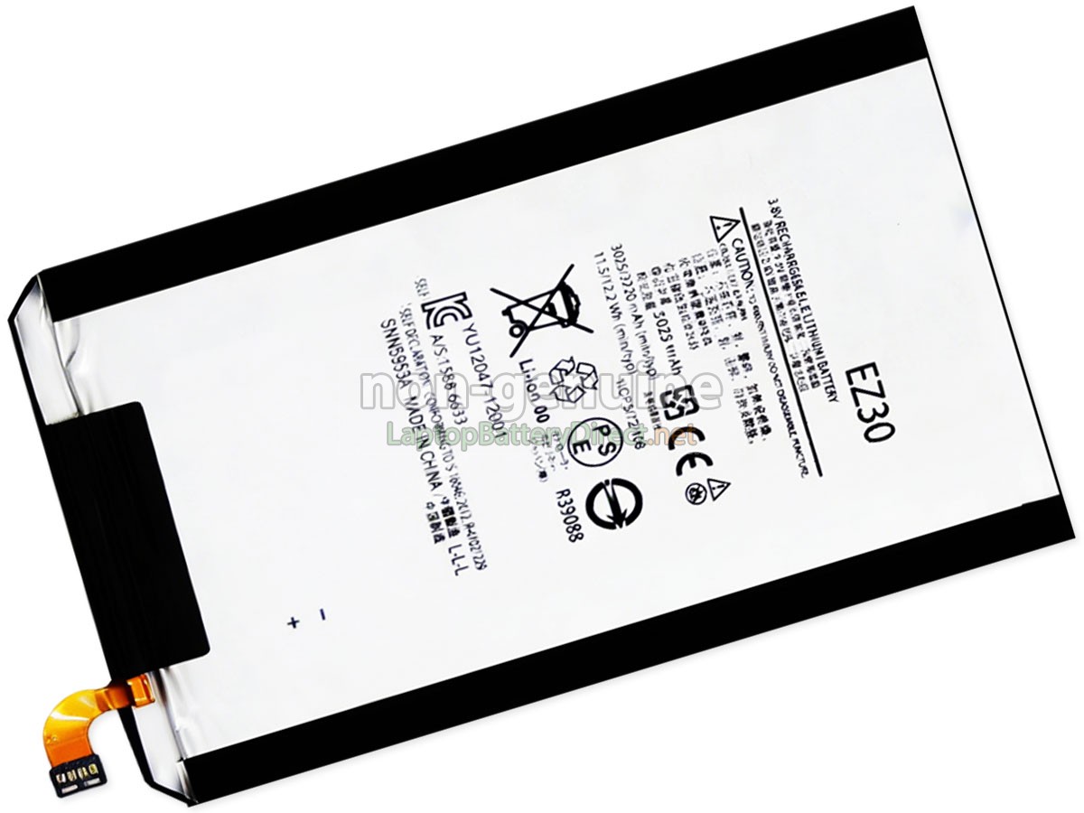 replacement Motorola NEXUS 6 XT1100 battery