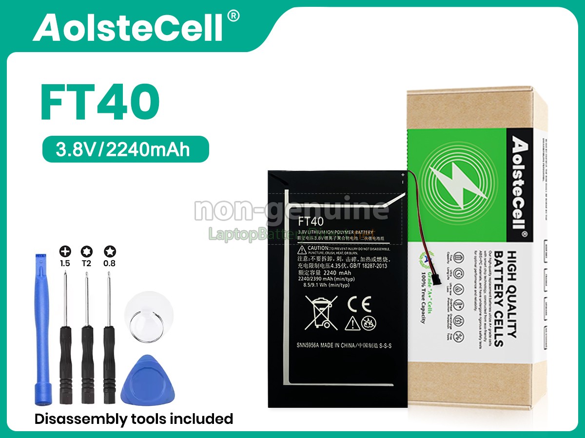 replacement Motorola FT40 battery