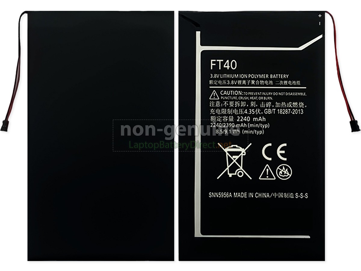 replacement Motorola FT40 battery