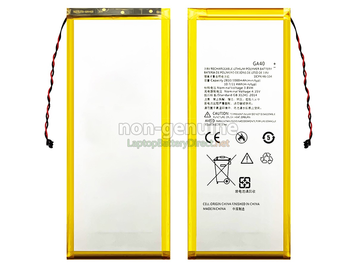replacement Motorola G4 battery
