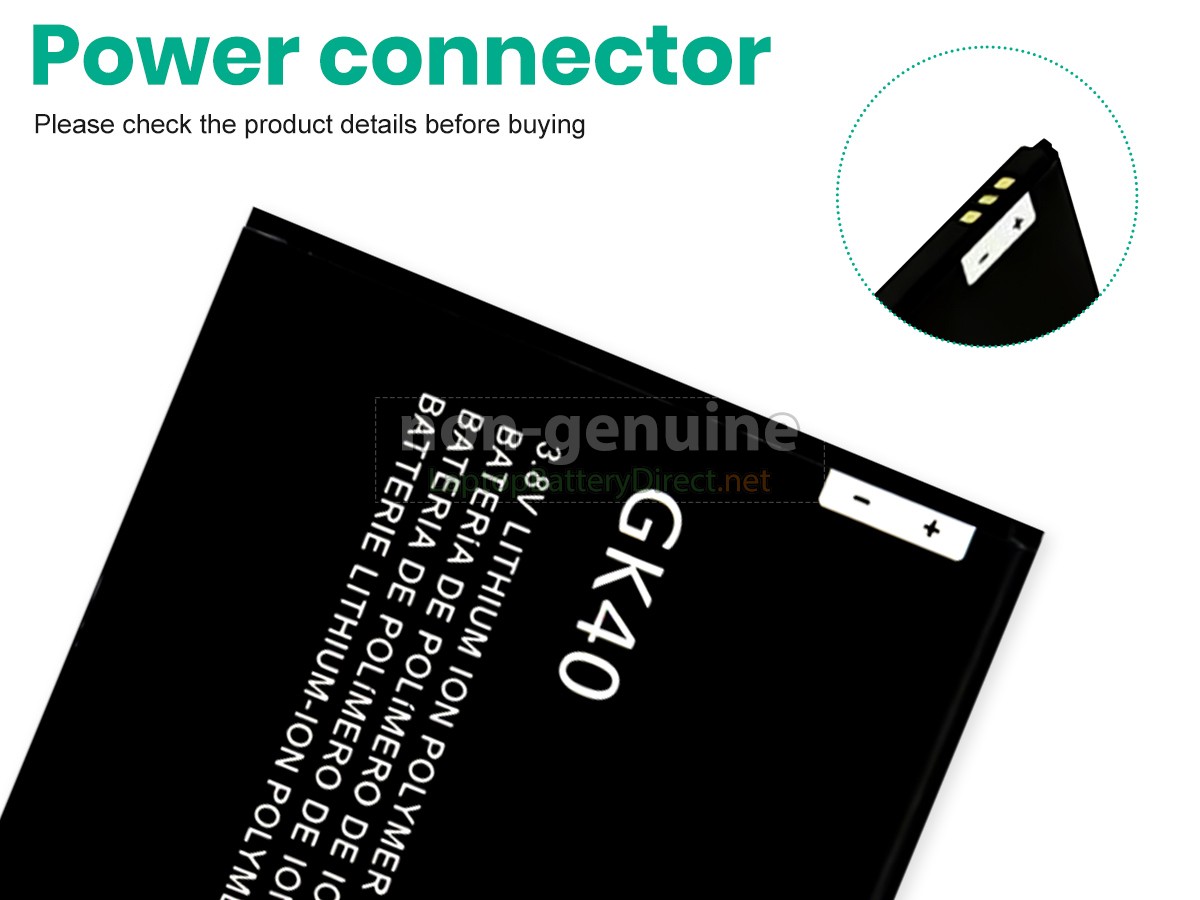 replacement Motorola G4 PLAY battery