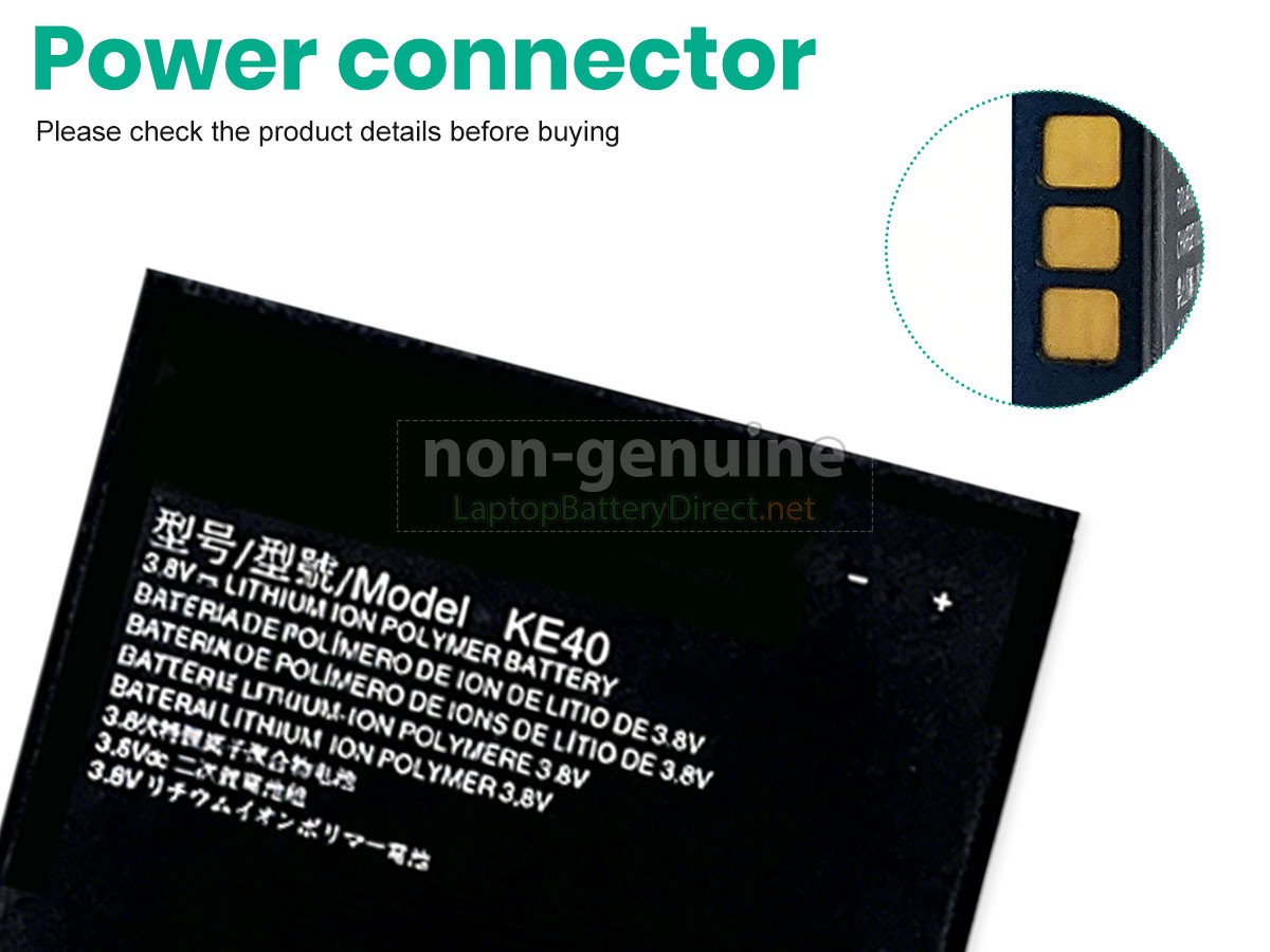 replacement Motorola E6 battery