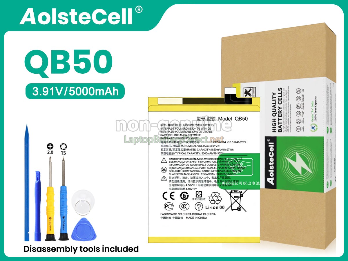 replacement Motorola QB50 battery