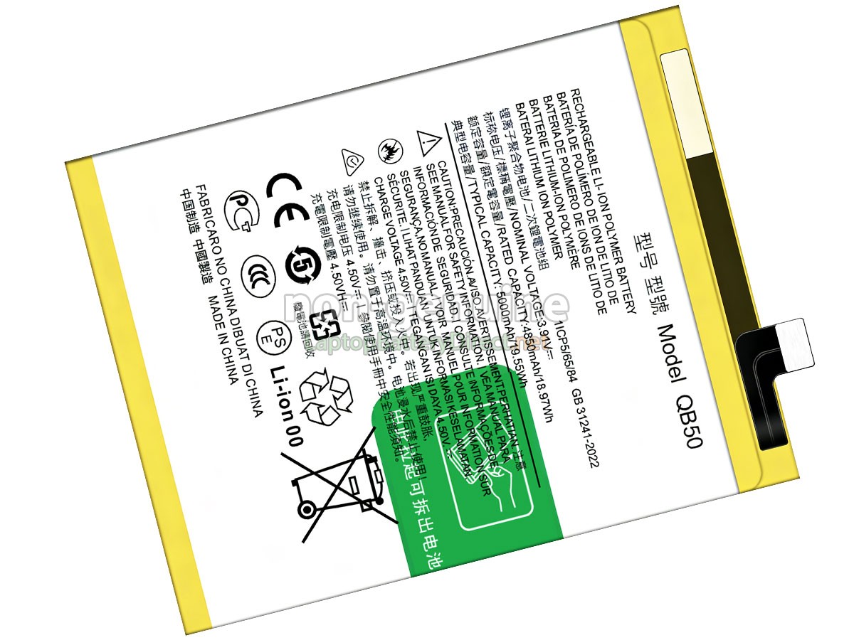 replacement Motorola QB50 battery