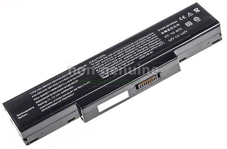 Battery for MSI VR602 laptop