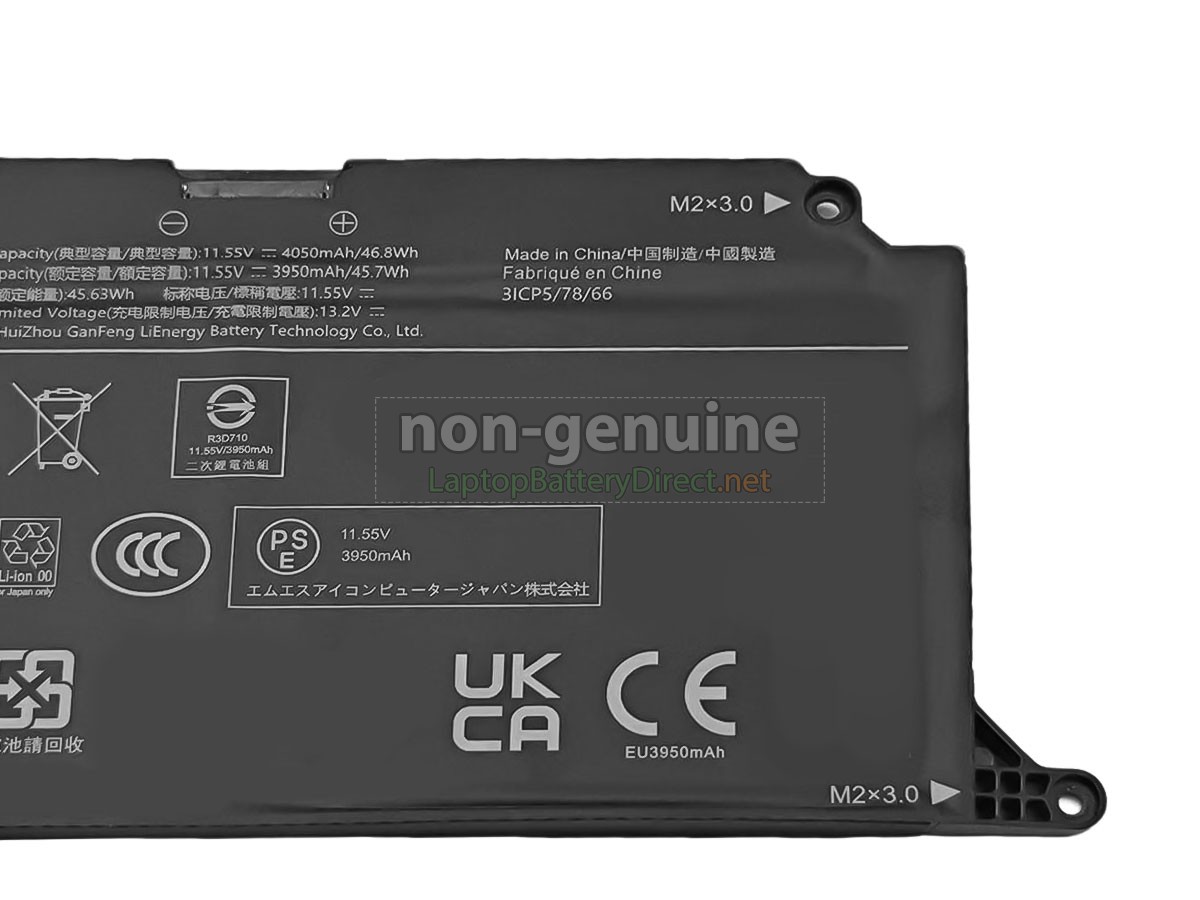 replacement MSI BTY-M4B battery