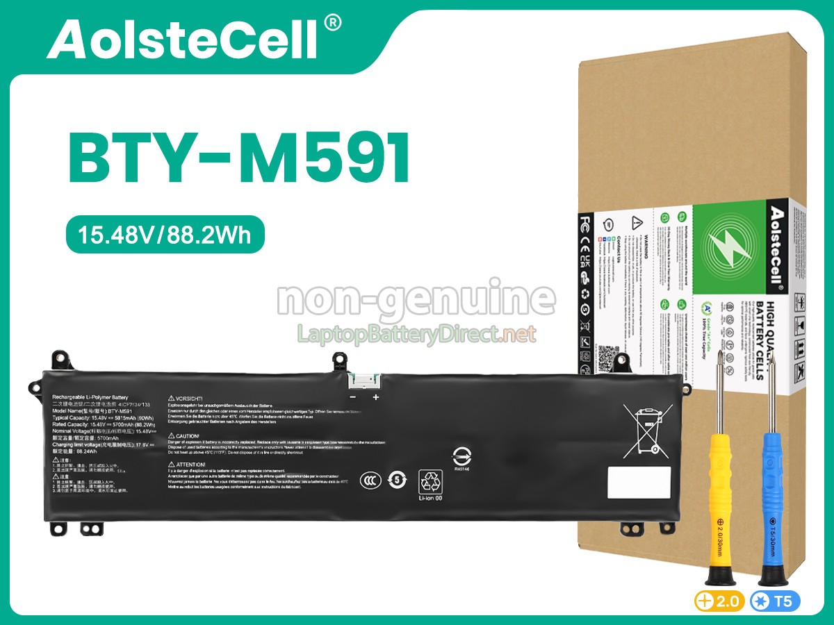replacement MSI KATANA 17 B13 MS17U1 battery